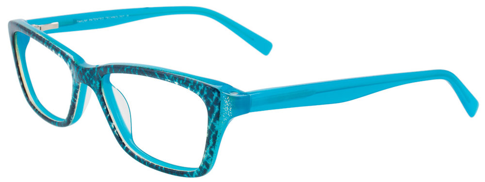 TAKUMI TK1064 Eyeglasses 060 Aqua & Gold & Turquoise 50mm