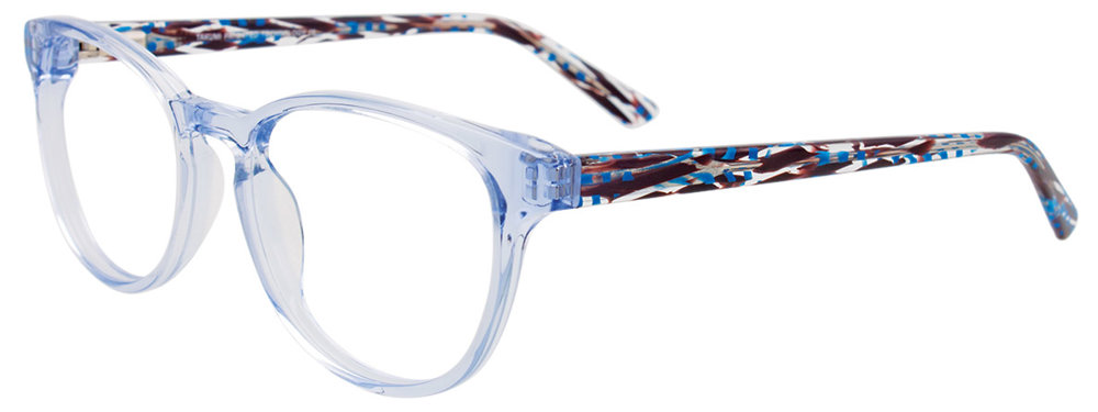 TAKUMI TK1091 Eyeglasses 050 Light Blue Crystal 49mm