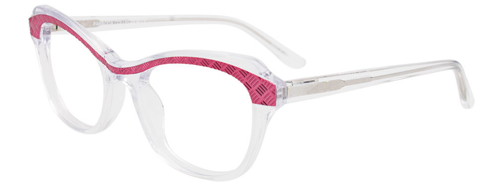 PARADOX P5040 Eyeglasses 030 Pink & Crystal 51mm