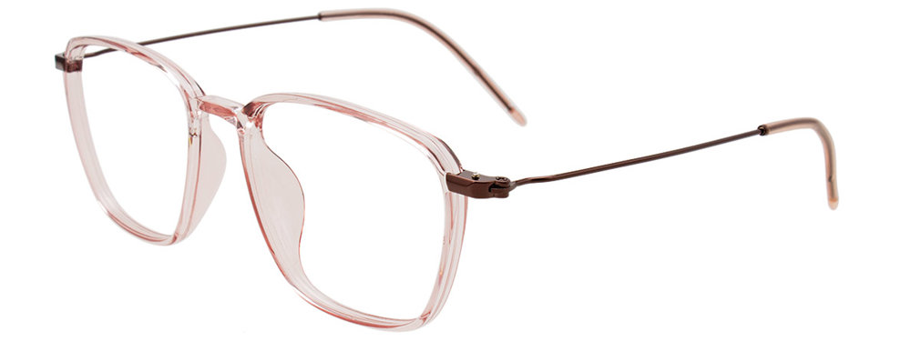 I CHILL C7035 Eyeglasses 010 Crystal Light Brown 52mm