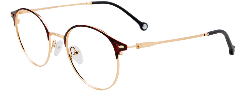 I CHILL C7025 Eyeglasses 030 Demi Red & Gold 47mm