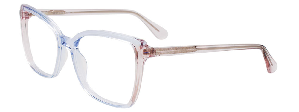 PARADOX P5082 Eyeglasses 050 Sky Blue & Crystal Beige 53mm