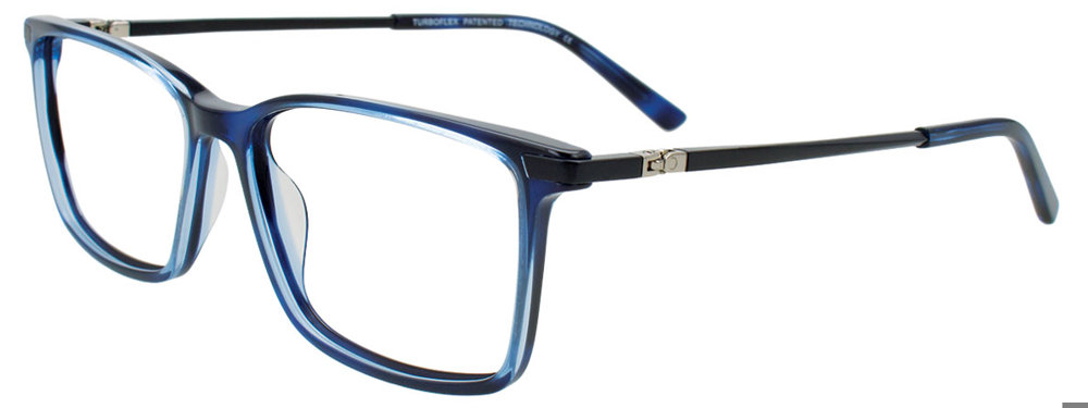 TURBOFLEX OPT. TX152 Eyeglasses 050 Dark Blue 56mm