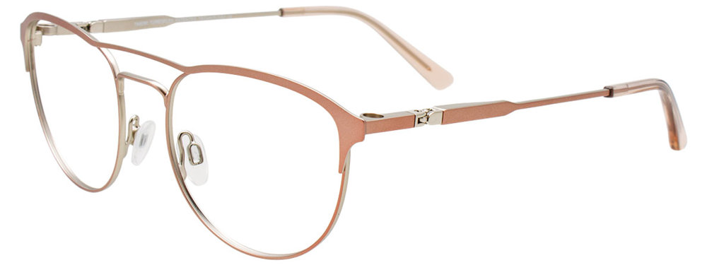 TAKUMI TK1236 Eyeglasses 030 Satin Rose & Steel 50mm