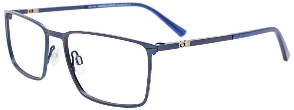 OAK NYC O3020 Eyeglasses 050 Blue & Black 54mm
