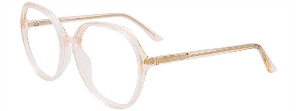 PARADOX P5087 Eyeglasses 010 Beige Transparent Pearl Effect 53mm