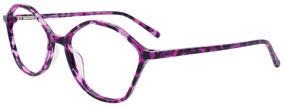 TAKUMI TK1286 Eyeglasses 080 Marbled Crystal Purple 54mm
