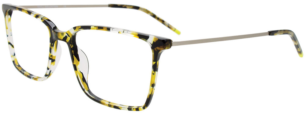 I CHILL C7054 Eyeglasses 010 Crystal Yellow Tor Silver 56mm