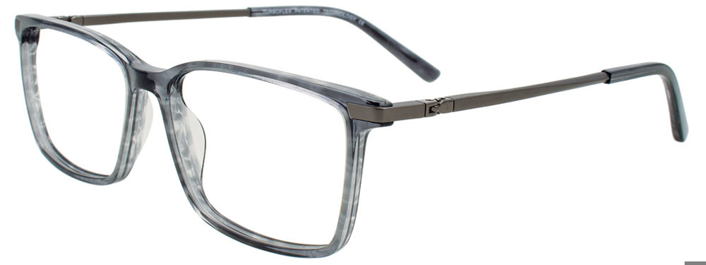 TURBOFLEX OPT. TX152 Eyeglasses 020 Dark Slate Grey 56mm
