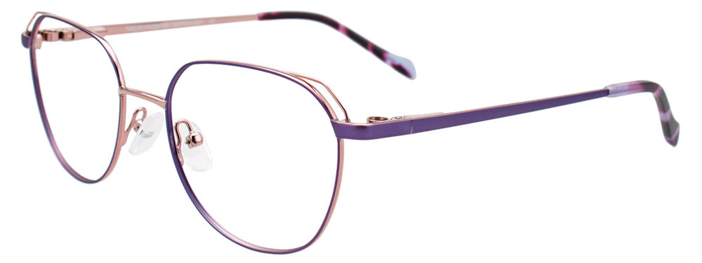 TAKUMI TK1175 Eyeglasses 080-Matt-Light-Purple-&-Shiny-Light-Pink 51mm