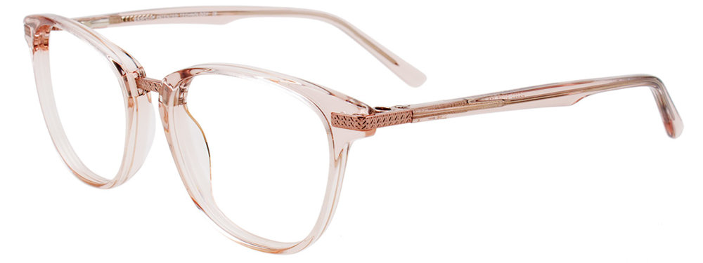 EASYCLIP EC576 Eyeglasses 030-Light-Crystal-Pink-&-Shiny-Light-Pink 51mm