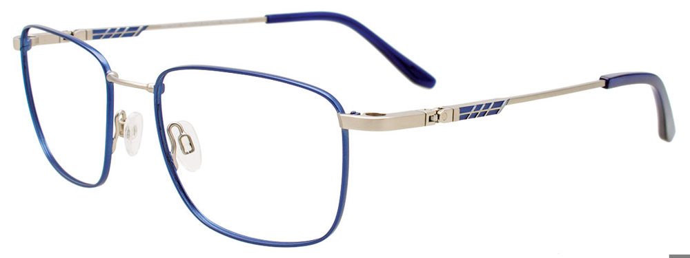 TWIST&CLIP CT281 Eyeglasses 050 Steel & Blue 53mm