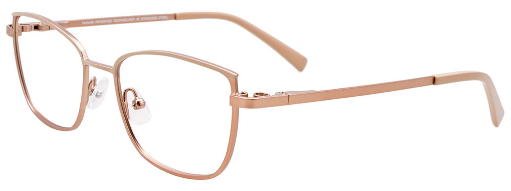 TAKUMI TK1222 Eyeglasses 010 Pink Gold & Beige 47mm