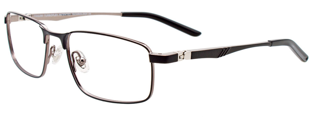 TAKUMI TK1202 Eyeglasses 090 St Blk & Sh Sil St Blk& Sh Sil 51mm