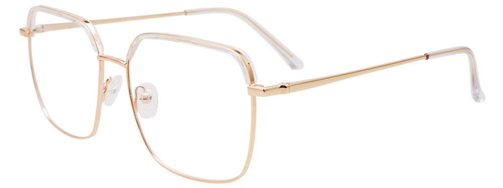 I CHILL C7047 Eyeglasses 070 Shiny GoldCrystal 55mm