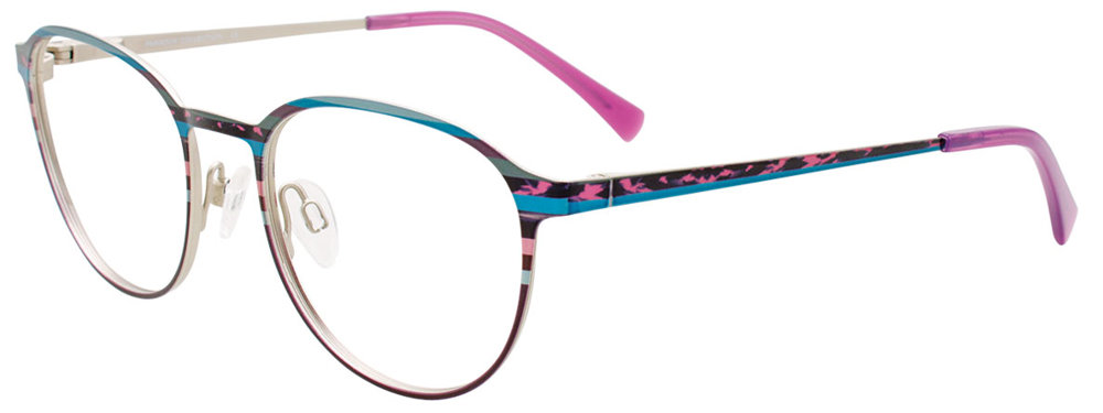 PARADOX P5085 Eyeglasses 080 Str Multicolor & Fuchsia Tort 50mm