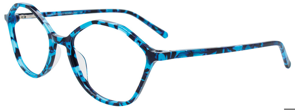 TAKUMI TK1286 Eyeglasses 050 Marbled Crystal Blue 54mm
