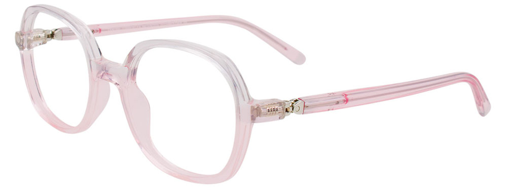 TAKUMI TK1255 Eyeglasses 030 Crystal & Crystal Pink 47mm