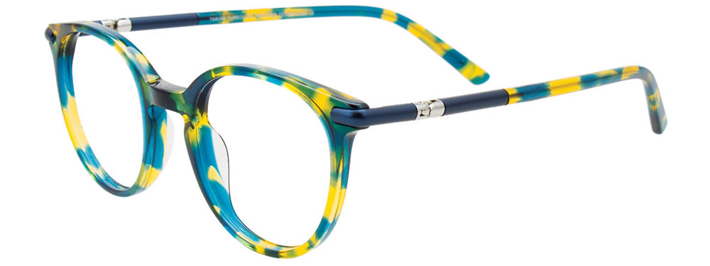 TAKUMI TK1251 Eyeglasses 050 Blue & Green & Yellow Mix 42mm