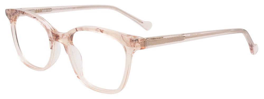 EASYCLIP EC577 Eyeglasses 010 Marb & Cryst Beige Cryst Beige 48mm