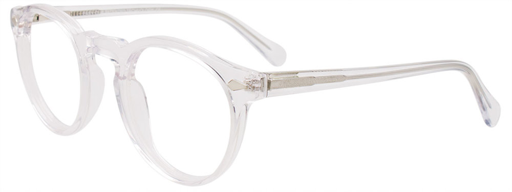EASY3CLIP EC655 Eyeglasses 070 Crystal 47mm