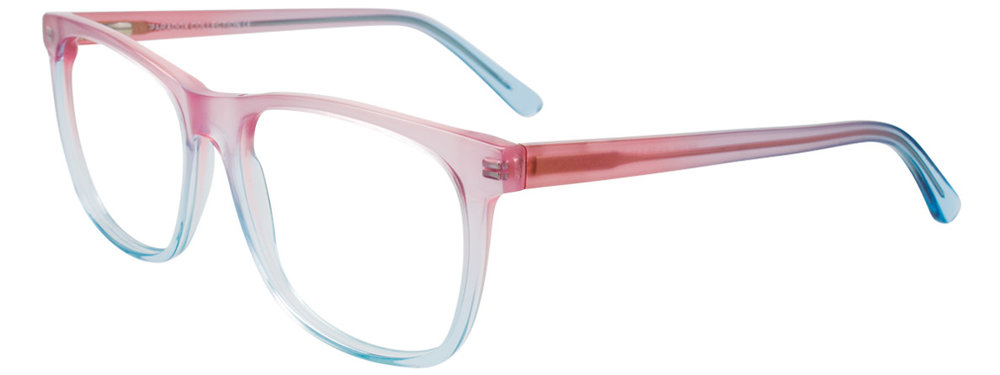 PARADOX P5079 Eyeglasses 030 Crystal Light Pink & Crystal Light Blue 53mm