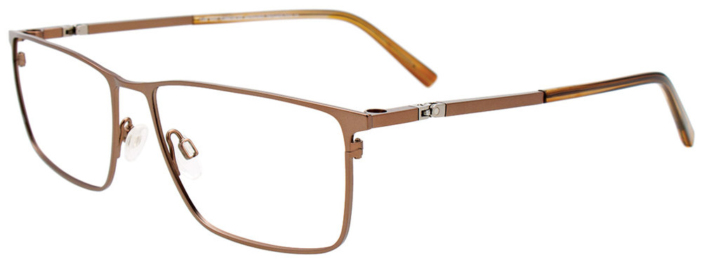 OAK NYC O3014 Eyeglasses 010 Satin Light Brown Satin Light Brown 58mm
