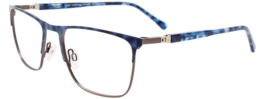TAKUMI TK1225 Eyeglasses 050 Tortoise Blue 53mm