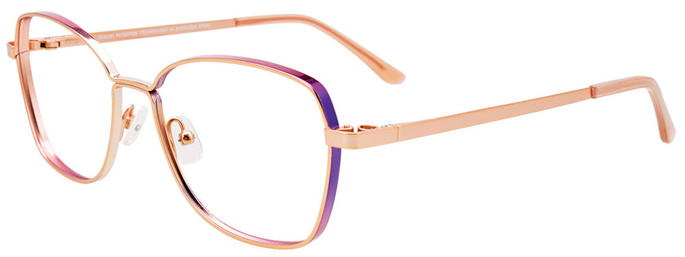 TAKUMI TK1213 Eyeglasses 015 Pink Gold & gra Eyerim Pink Gold 53mm