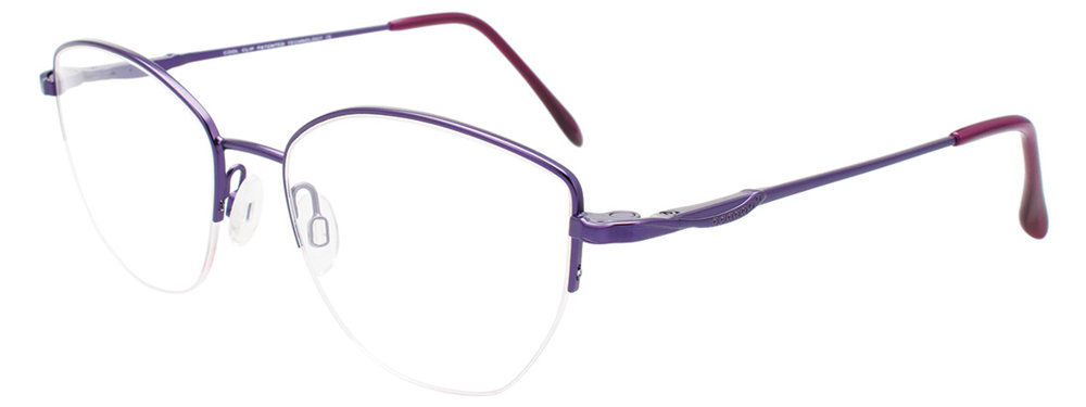 COOLCLIP CC846 Eyeglasses 080 Satin Purple 54mm