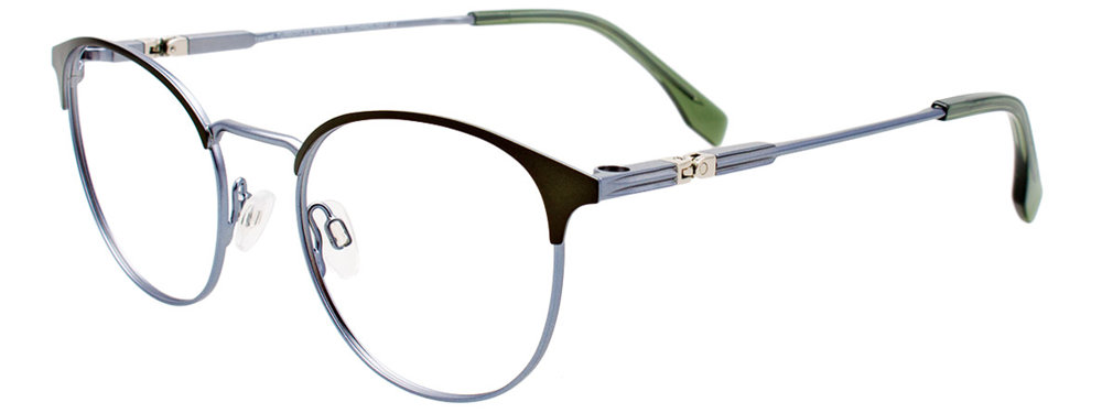 TAKUMI TK1190 Eyeglasses 060 Green & Light Blue 49mm