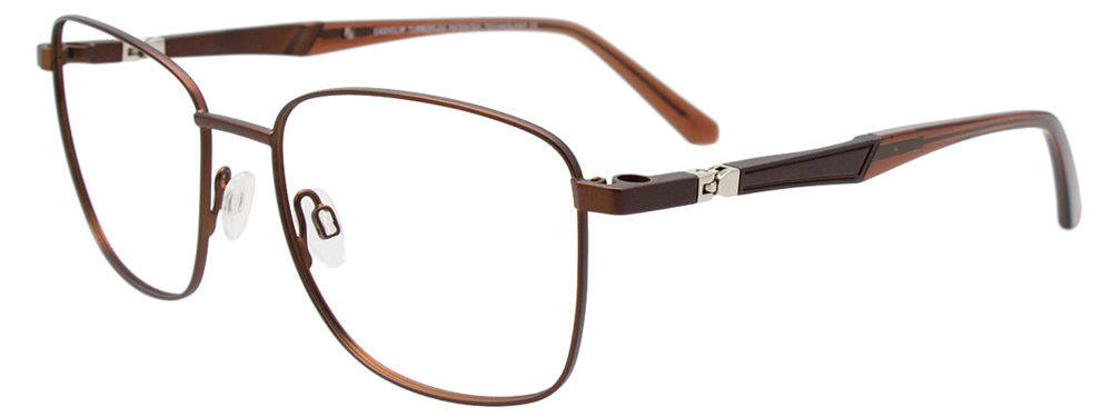 EASYCLIP EC614 Eyeglasses 010 Sat Brown 54mm