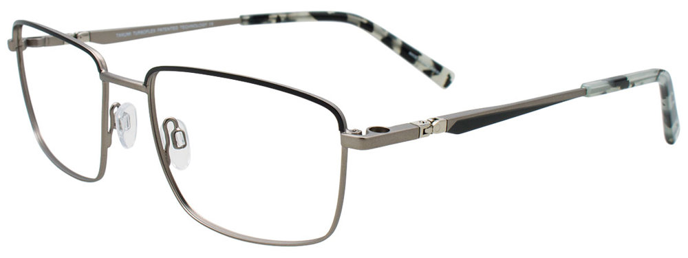 TAKUMI TK1262 Eyeglasses 090 Steel & Black 56mm