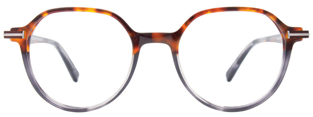 TAKUMI TK1242 Eyeglasses 010 Tortoise & Grey Tortoise 48mm