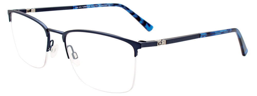 OAK NYC O3002 Eyeglasses 050-Matt-Dark-Blue 56mm