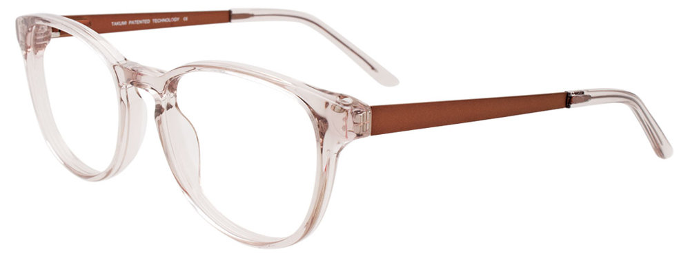 TAKUMI TK1199 Eyeglasses 010 Crystal Beige Copper Satin 49mm