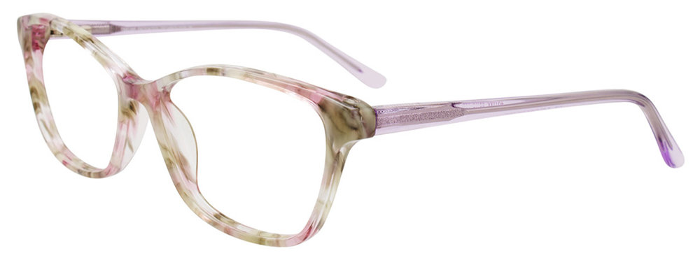 TAKUMI TK1162 Eyeglasses 030 Crystal Light Pink & Light Grey Marbled 55mm
