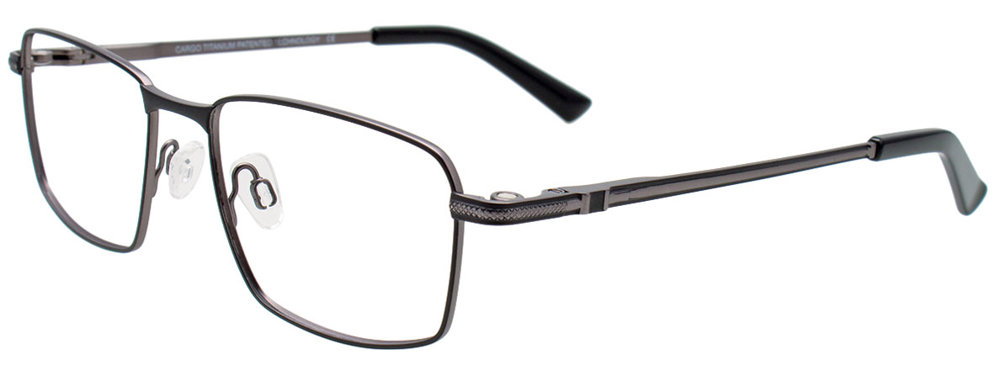 CARGO C5512 Eyeglasses 090 Black & Gunmetal 53mm