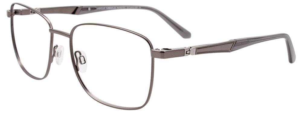 EASYCLIP EC614 Eyeglasses 020 Sat Steel 54mm