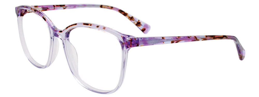 TAKUMI TK1178 Eyeglasses 080 Purp & Brn Marb & Cry Lit Purp 53mm