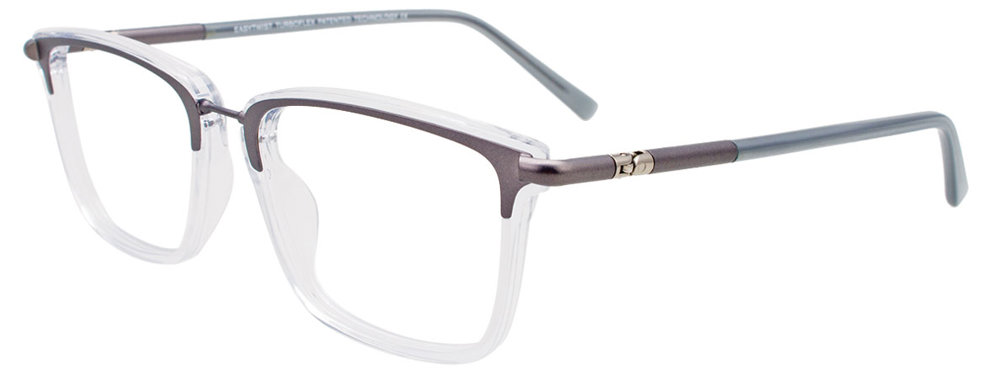 EASYTWIST ET9010 Eyeglasses 020 Steel & Crystal 53mm