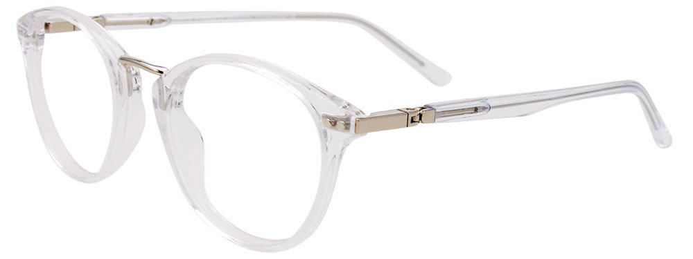 EASYCLIP EC586 Eyeglasses 070 Crystal 46mm
