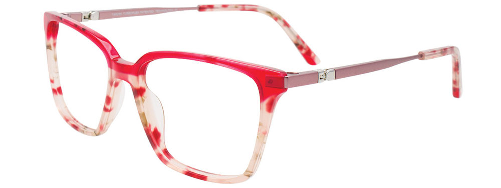 TAKUMI TK1244 Eyeglasses 030 Red Tortoise & Red 52mm