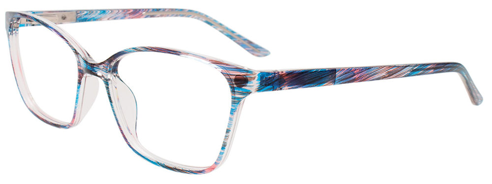 CARGO C5061 Eyeglasses 050 Crystal St. Blue & Pink 52mm