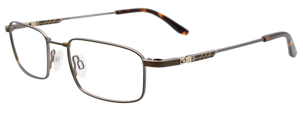 TWIST&CLIP CT282 Eyeglasses 010 Grey & Khaki 49mm