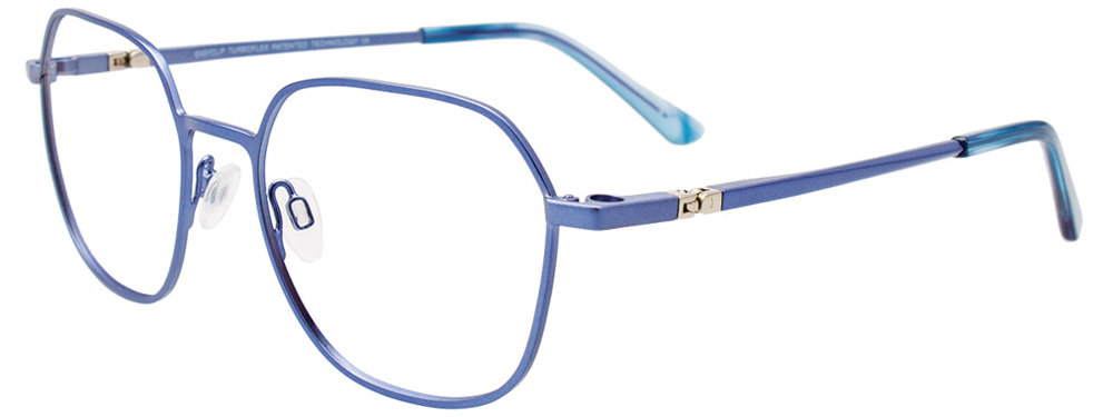 EASYCLIP EC626 Eyeglasses 050 Satin Light Blue 51mm