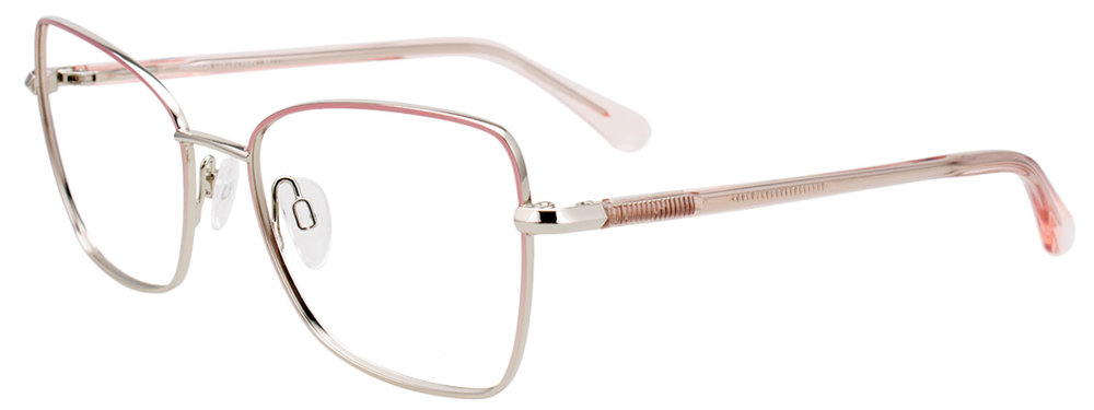 PARADOX P5083 Eyeglasses 030 Shiny Light Pink & Steel 53mm