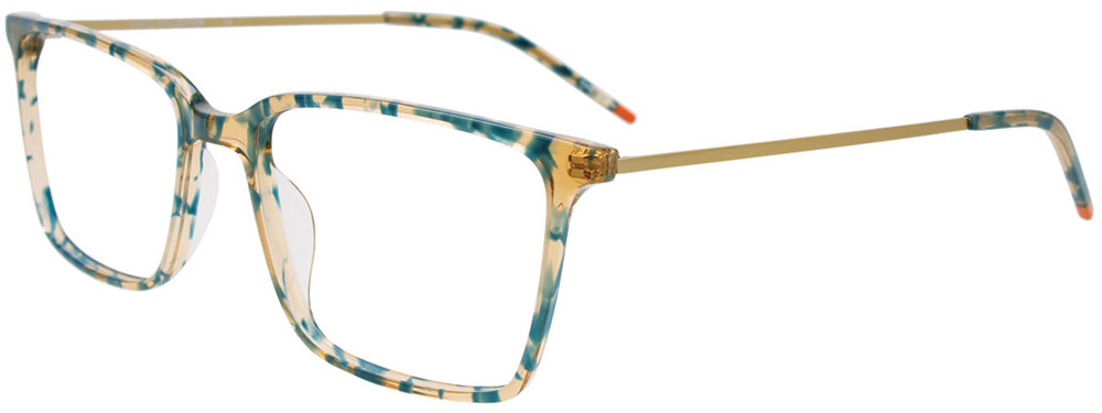 I CHILL C7054 Eyeglasses 050 Crystal Orange Tor Gold 56mm