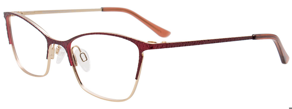 TAKUMI TK1106 Eyeglasses 010 Satin Dark Red & Gold 51mm