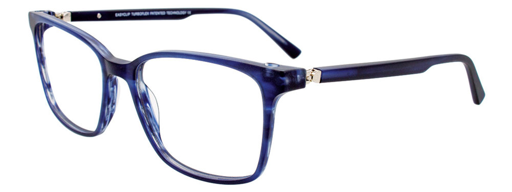 EASYCLIP EC564 Eyeglasses 050 Matt Dark Navy 55mm